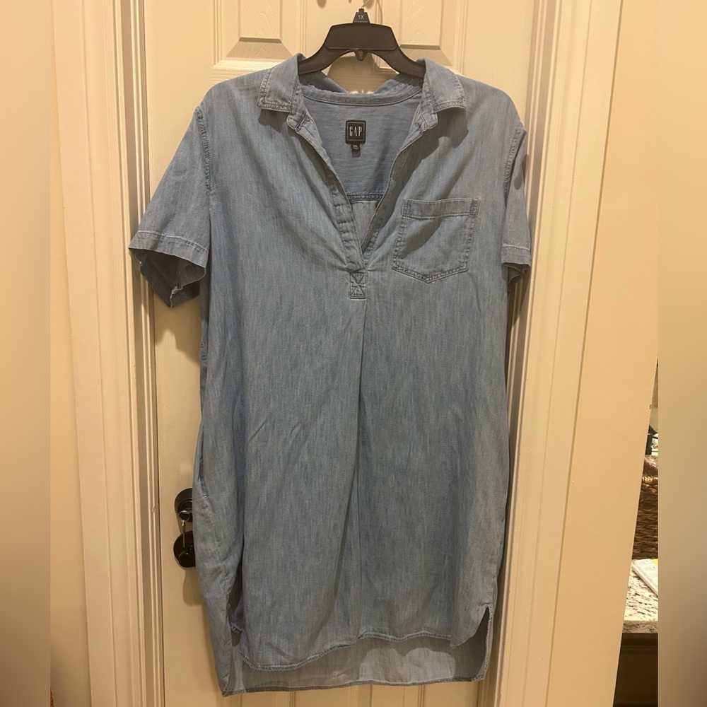 Gap lightweight denim dress XXL